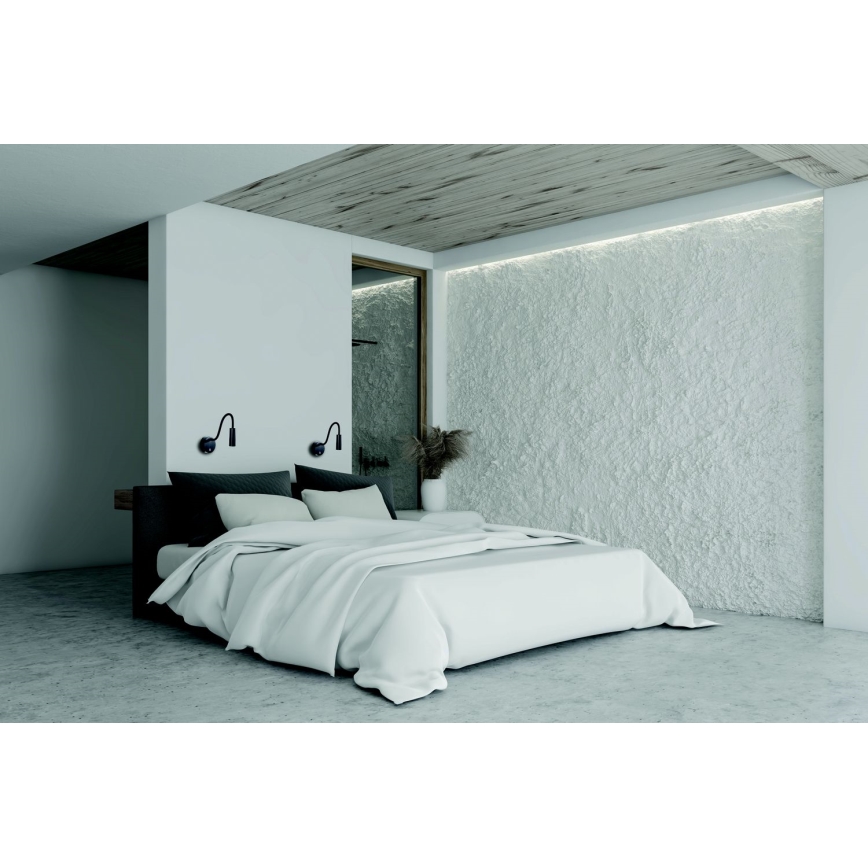 Zambelis 22049 - LED Fleksibilna mala svetilka LED/3W/230V CRI90 črna