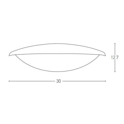 Zambelis E115 - LED Zunanja stenska svetilka LED/6W/230V IP54 antracit