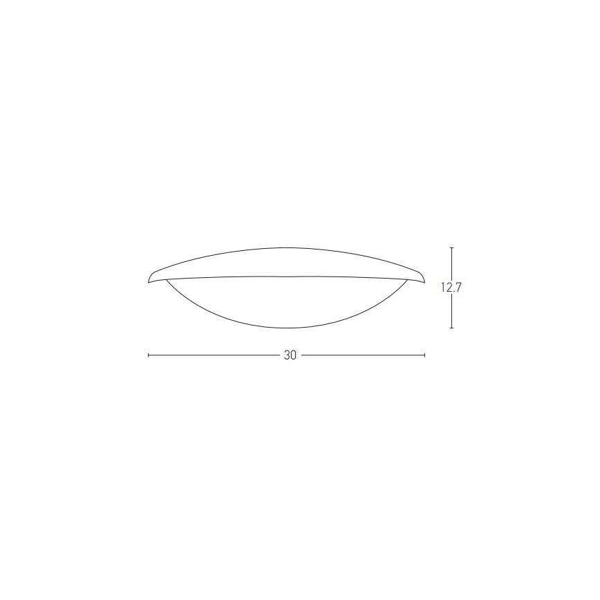 Zambelis E115 - LED Zunanja stenska svetilka LED/6W/230V IP54 antracit