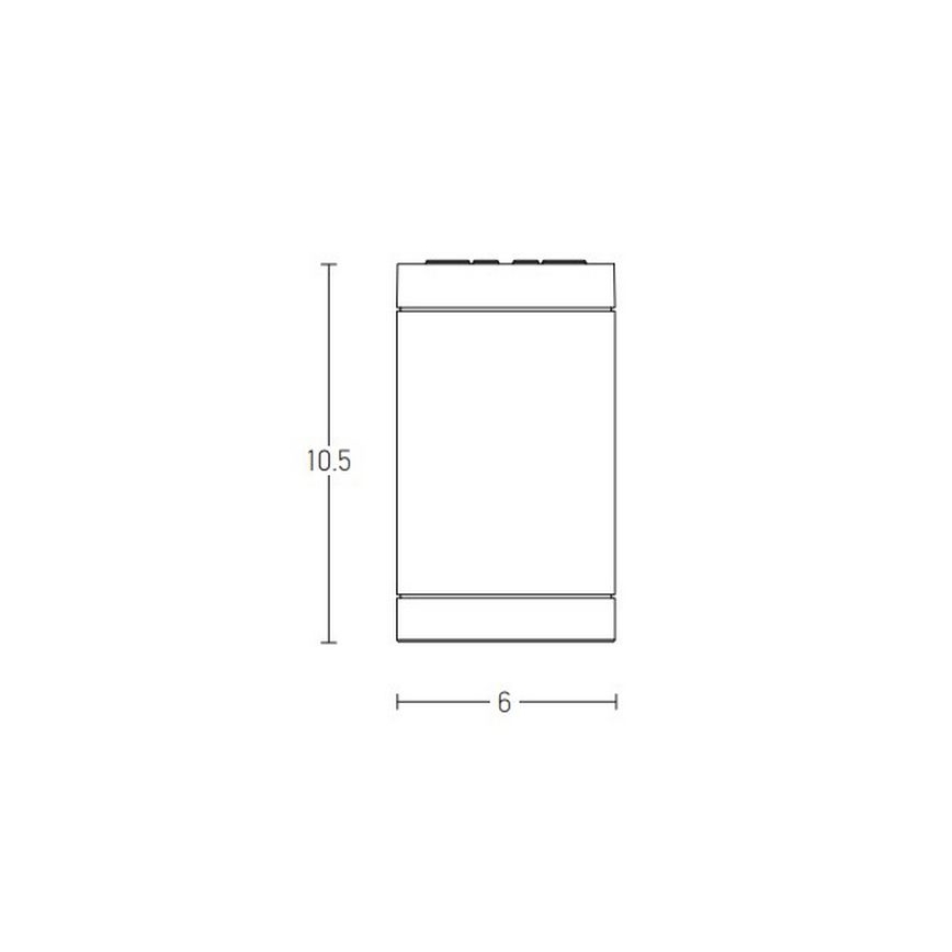 Zambelis E220 - Zunanji reflektor 1xGU10/7W/230V IP54 bela