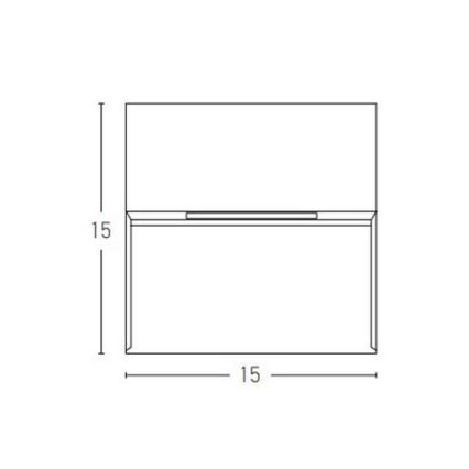 Zambelis E241-G - LED Zunanja stopniščna svetilka LED/6W/230V IP65 antracit