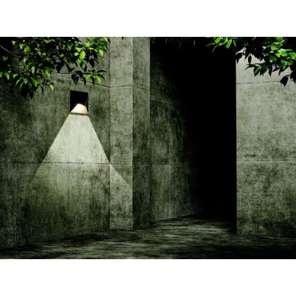 Zambelis E243 - LED Zunanja stenska svetilka LED/7W/230V IP44 antracit