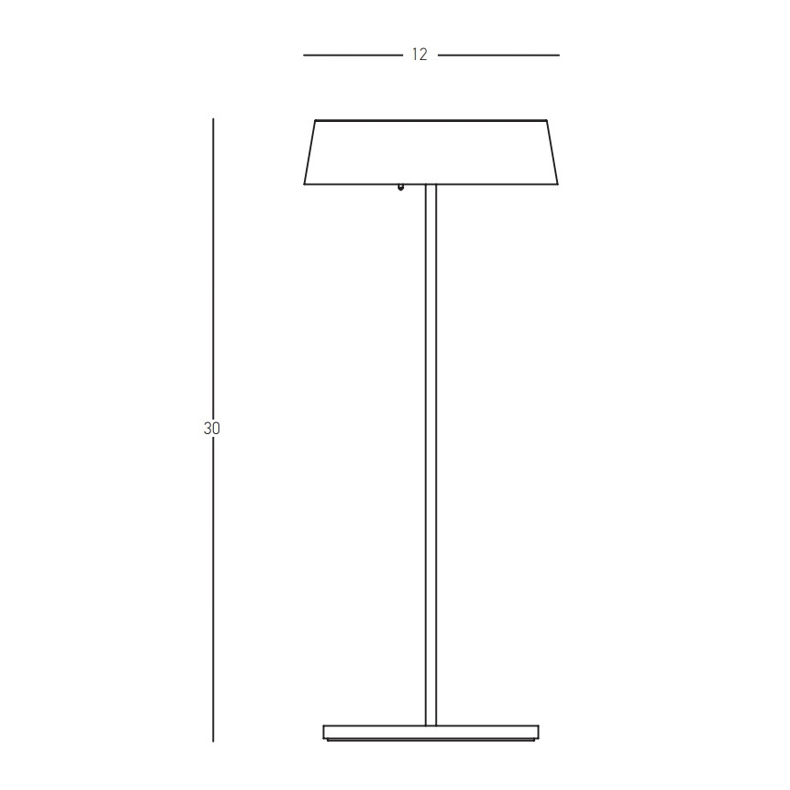 Zambelis E289 - LED Zatemnitvena zunanja svetilka LED/2,2W/5V IP54 črna