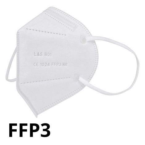 Zaščitna maska FFP3 NR L&S B01 - 5-slojna - 99,87% učinkovitost