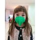 Zaščitna maska - otroška velikost FFP2 NR Kids zelena 1 kom.