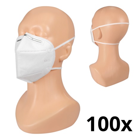 Zaščitna maska razred KN95 (FFP2) 100 kom. - COMFORT