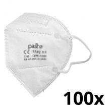 Zaščitna oprema - zaščitna maska FFP2 NR CE 2163 100 kom.