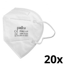 Zaščitna oprema - zaščitna maska FFP2 NR CE 2163 20 kom.
