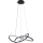 Zatemljiv LED lestenec na jekleni vrvici LED/85W/230V 3000-6500K premer 60 cm + daljinski upravljalnik