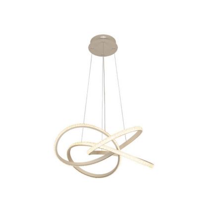 LED zatemljiv lestenec na kablu, 95 W/230 V, 3000–6500 K, premer 57 cm + daljinski upravljalnik