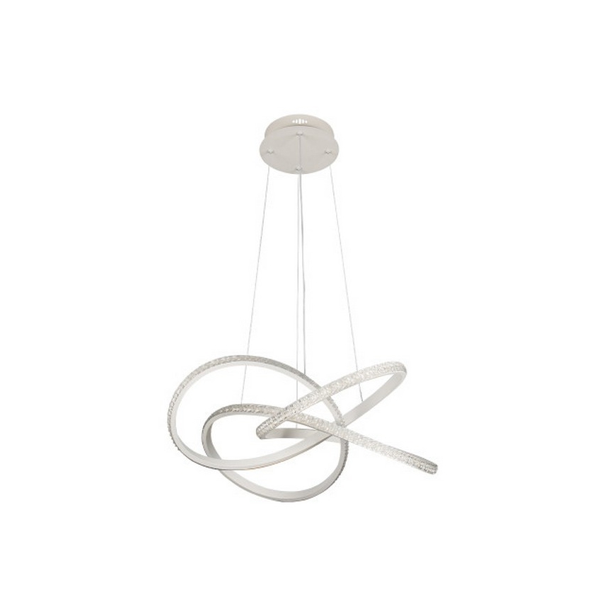 LED zatemljiv lestenec na kablu, 95 W/230 V, 3000–6500 K, premer 57 cm + daljinski upravljalnik