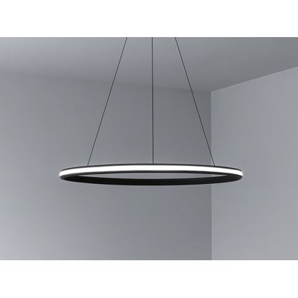 LED zatemnljiv lestenec na kablu LED/55W/230V 3000-6500K premer 60 cm + daljinski upravljalnik