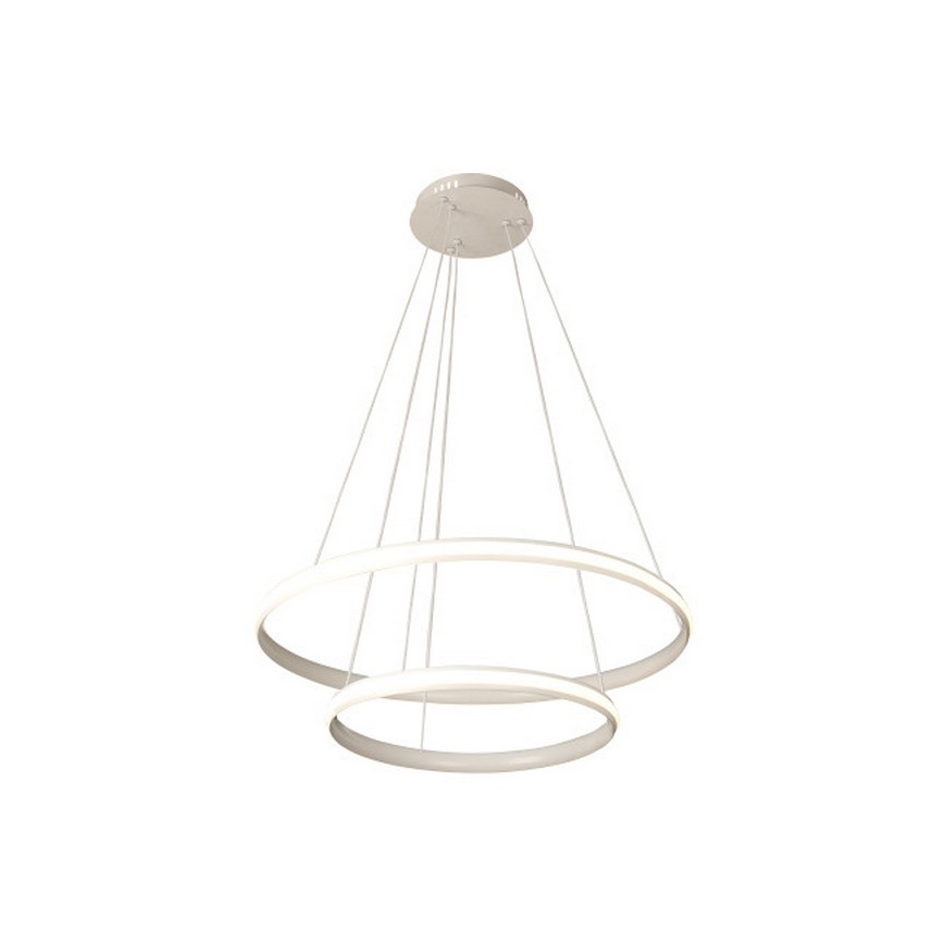 Zatemnjevalni LED lestenec na kablu, 90 W, 230 V, 3000–6500 K, premer 60 cm + daljinski upravljalnik