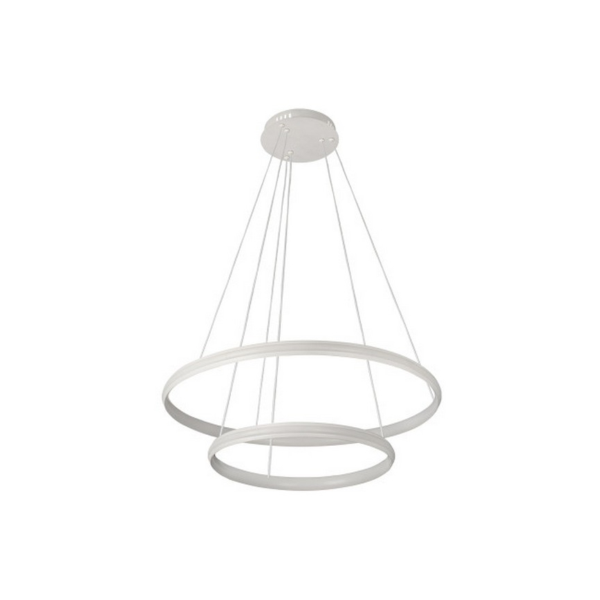 Zatemnjevalni LED lestenec na kablu, 90 W, 230 V, 3000–6500 K, premer 60 cm + daljinski upravljalnik