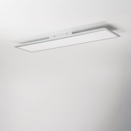 LED zatemnjevalni nadometni panel LED/32W/230V 2700-6500K 25x100 cm bela + daljinski upravljalnik