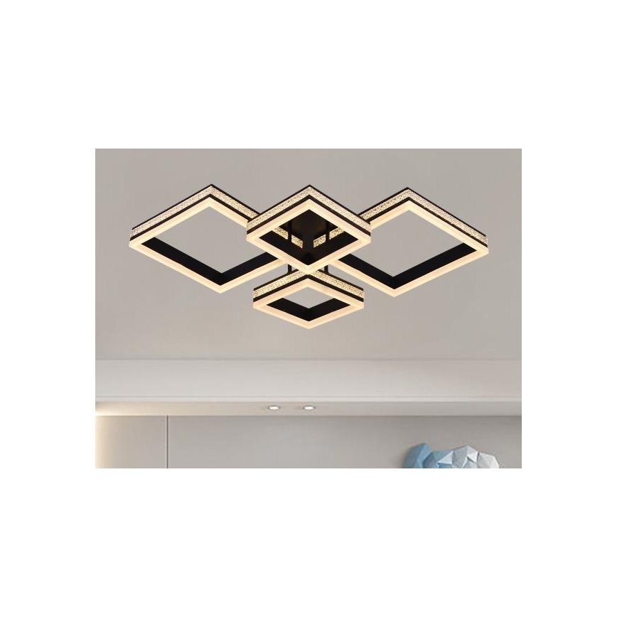 Zatemljiv pritrjen LED lestenec LED/175W/230V 3000-6500K + daljinski upravljalnik