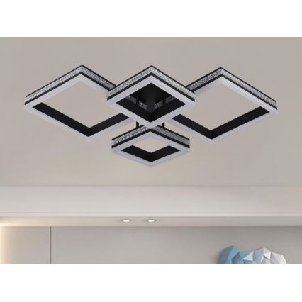 Zatemljiv pritrjen LED lestenec LED/175W/230V 3000-6500K + daljinski upravljalnik