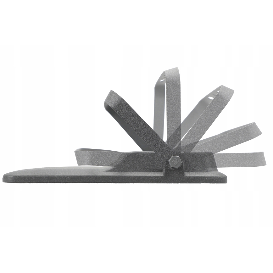 LED Zatemnljiv solarni reflektor LED/50W/3,2V 5000K 6000 mAh IP65 črna + daljinski upravljalnik