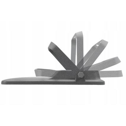 Zatemnjevalni LED sončni reflektor LED/150W/3,2V 5000K 15000 mAh IP65 črna + daljinski upravljalnik