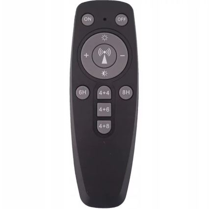 Zatemnjevalni LED sončni reflektor LED/150W/3,2V 5000K 15000 mAh IP65 črna + daljinski upravljalnik