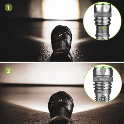 LED zatemnjiva polnilna svetilka s funkcijo powerbanke LED/30W/5V IPX7 3000 lm 4000 mAh