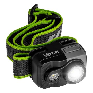 Zatemnitvena polnilna LED čelovka LED/10W/5V/3xAAA IP66 800 lm 1000 mAh