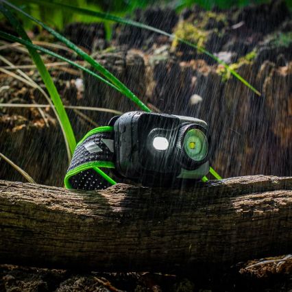 Zatemnitvena polnilna LED čelovka LED/10W/5V/3xAAA IP66 800 lm 1000 mAh