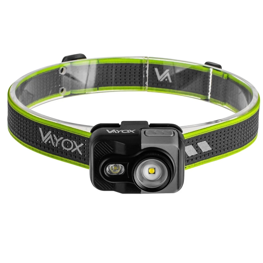 Zatemnitvena polnilna LED čelovka LED/10W/5V/3xAAA IP66 800 lm 1000 mAh