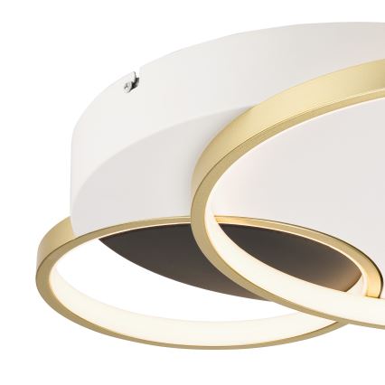 Zatemnitvena stropna svetilka BENITO LED/31W/230V 3000-6500K bela/zlata