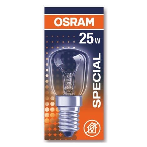 Zatemnitvena žarnica za hladilnik SPECIAL T26 E14/25W/230V 2700K - Osram