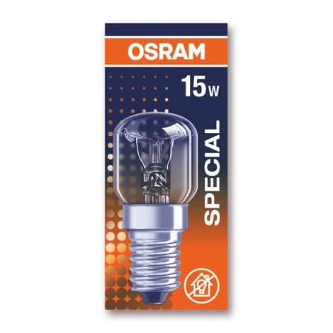 Zatemnitvena žarnica za pečico SPECIAL E14/15W/230V 2700K - Osram