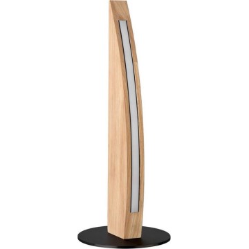 Zatemnjevalna LED namizna svetilka DUBAI LED/4W/230V hrast