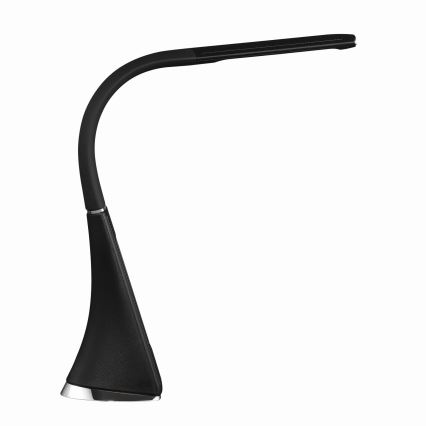 Zatemnjevalna LED namizna svetilka z zaslonom LED/10W/5V črna