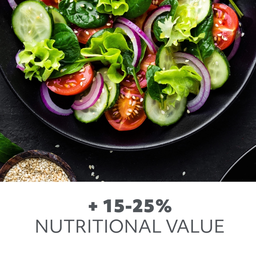 LED zatemnjevalna prilagodljiva namizna svetilka za gojenje rastlin VITARO 4xLED/10W/230V črna