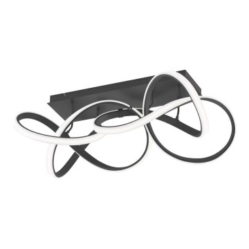 Zatemnjevalna LED stropna svetilka INDIGO LED/64W/230V črna