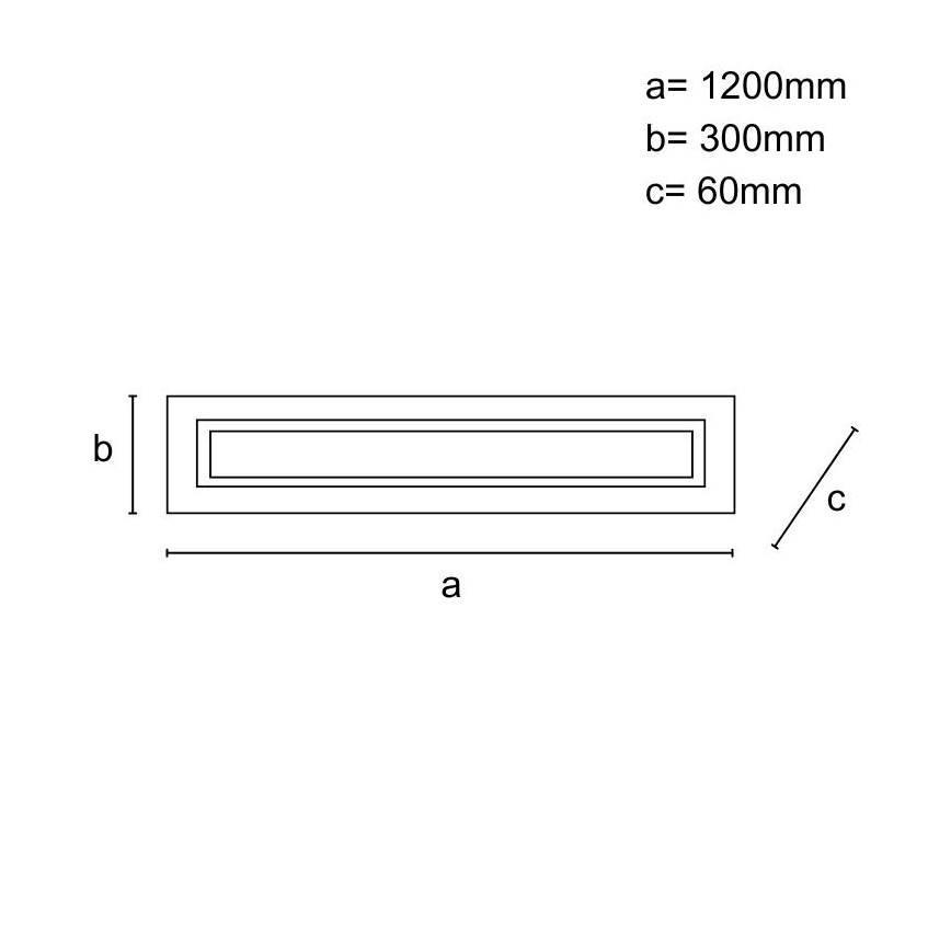 Zatemnjevalna LED stropna svetilka LED/55W/230V 3000-6500K + daljinski upravljalnik