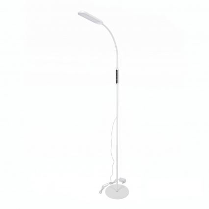 Zatemnljiva stoječa LED svetilka TEILO LED/10W/230V 3000/4000/6500K, bela + daljinski upravljalnik