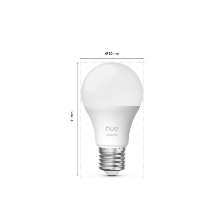 Zatemnjiva LED žarnica Philips Hue White And Color Ambiance Essential E27/8W/230V 2200-6500K