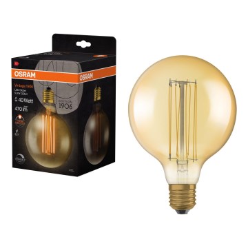 Zatemnjevalna LED žarnica VINTAGE FILAMENT E27/5,8W/230V 2200K - Osram