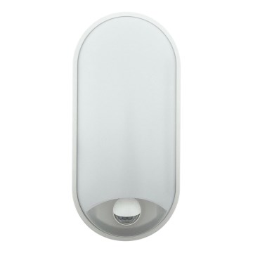 Zatemnjevalna LED zunanja stenska svetilka s senzorjem gibanja LED/12/15/18W/230V 3000K/4000K/6500K IP65 črna/bela