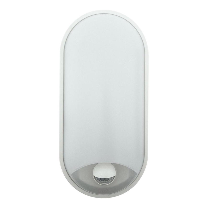Zatemnjevalna LED zunanja stenska svetilka s senzorjem gibanja LED/12/15/18W/230V 3000K/4000K/6500K IP65 črna/bela