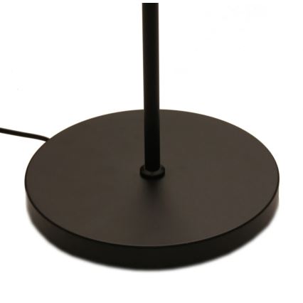 LED zatemnjiva stoječa svetilka NORA LED/25W/230V 2200/3000/4000K + LED/5W 3000K črna + daljinski upravljalnik