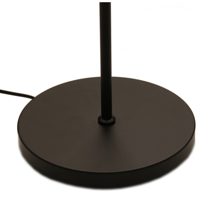 LED zatemnjiva stoječa svetilka NORA LED/25W/230V 2200/3000/4000K + LED/5W 3000K črna + daljinski upravljalnik