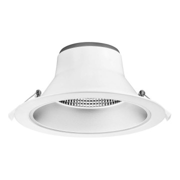 Zatemnjevalna vgradna LED svetilka za kopalnico NYON LED/20/26W/230V 3000/4000/5700K premer 23,2 cm IP44 bela