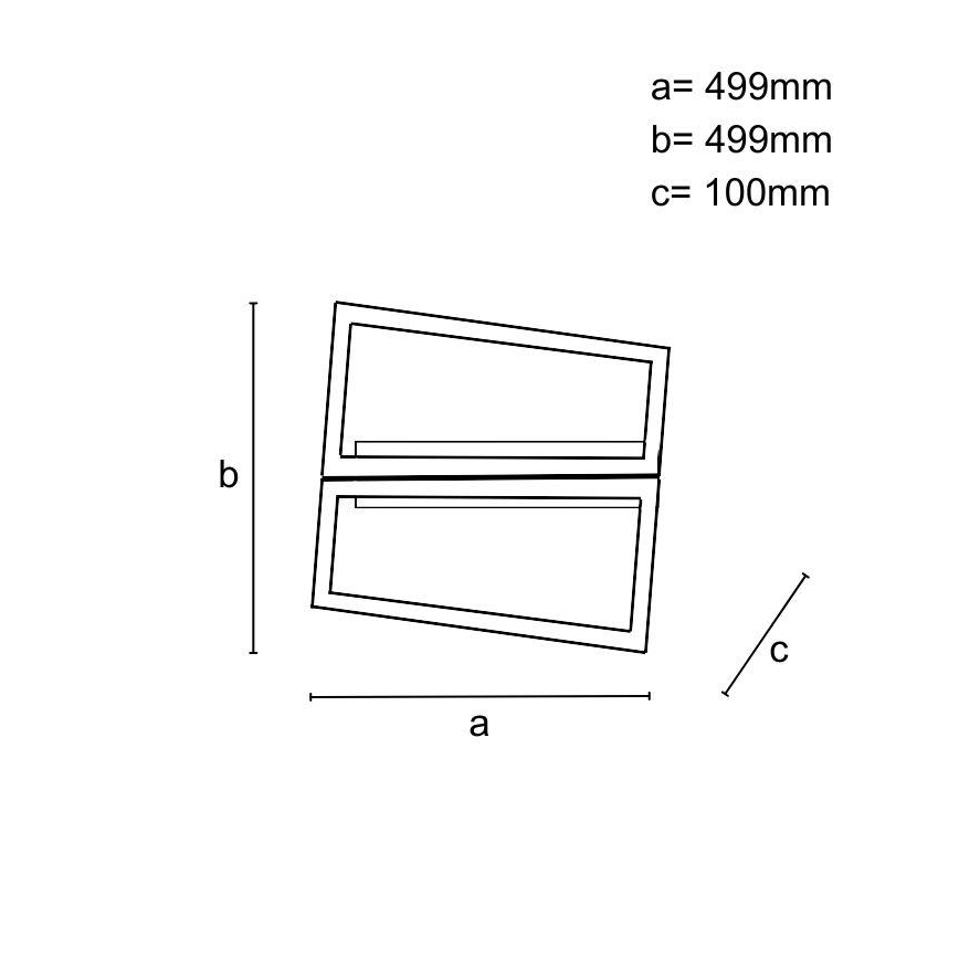Zatemnjevalno LED stropno svetilo LED/65W/230V 3000-6500K + daljinski upravljalnik