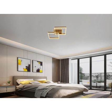 Zatemnjevalno LED stropno svetilo LED/80W/230V 3000-6500K + daljinski upravljalnik