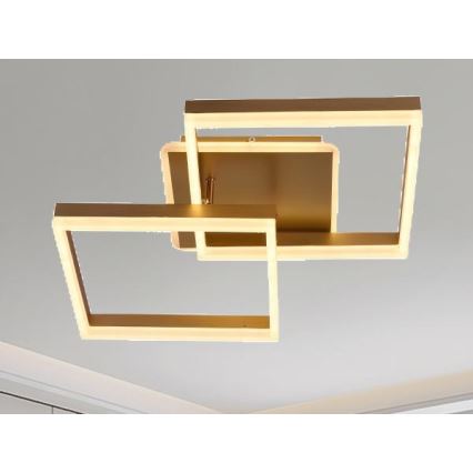 Zatemnjevalno LED stropno svetilo LED/80W/230V 3000-6500K + daljinski upravljalnik