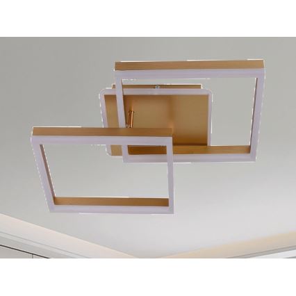 Zatemnjevalno LED stropno svetilo LED/80W/230V 3000-6500K + daljinski upravljalnik