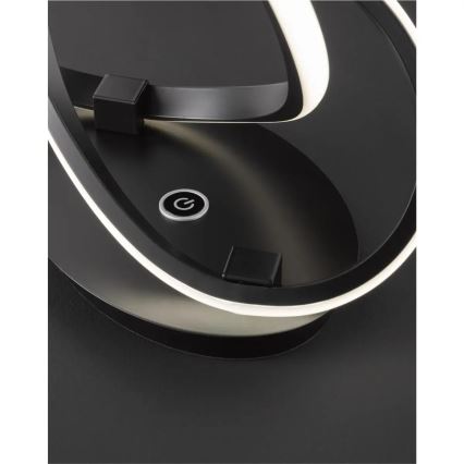 Zatemnjiva LED namizna svetilka INDIGO LED/19W/230V 3000K črna