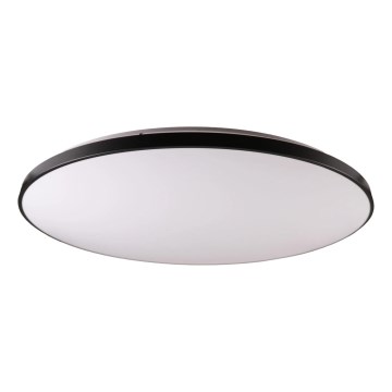 Zatemnjiva LED stropna svetilka KERN LED/100W/230V 3000/4000/6000K Ø 100 cm črna + daljinski upravljalnik